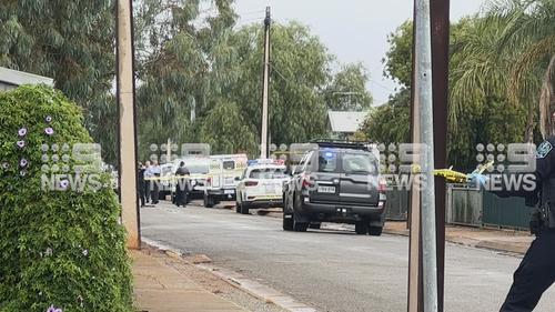 Deux policiers ont été poignardés à Crystal Brook.