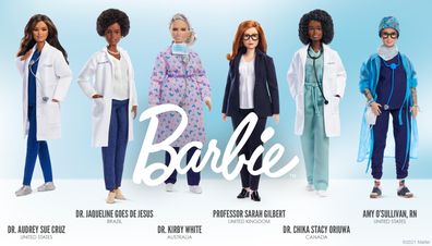 Barbies of international heroes of the COVID-19 pandemic