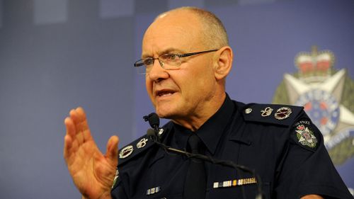 Former Victoria Police Chief Commissioner Ken Lay. (AAP)