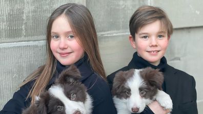 Prince Vincent and Princess Josephine of Denmark photographed by mum Princess Mary on their 11th birthday