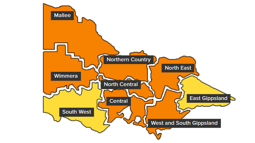 Clima Victoria perigo extremo de incêndio