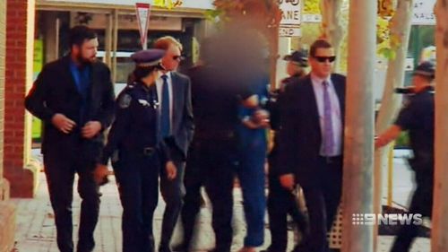 The accused has appeared in the Port Adelaide Magistrate's Court Picture: 9NEWS