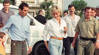 Princess Diana in Bosnia, 1997