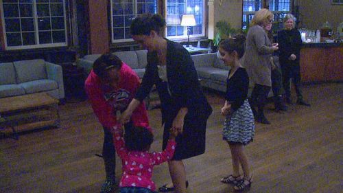 Young attendees on the dance floor. (KOMO)