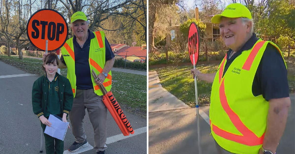 Parents join forces with lollipop man who was banned from high fives