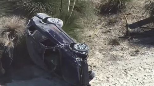 The teen driver lost control of her Subaru Outback on a dirt track that leads to the White Hills four-wheel-drive beach, causing the car to flip multiple times.