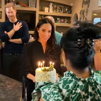 Prince Harry and Meghan Markle visit family of school shooting victim in Uvalde, Texas.