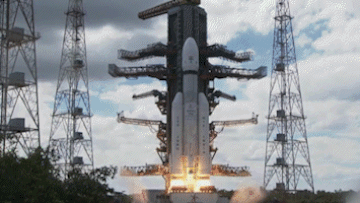 India moon landing looper