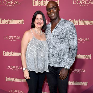 Stephanie Reddick and Lance Reddick attend the 2019 Pre-Emmy Party hosted by Entertainment Weekly and LOreal Paris at Sunset Tower Hotel in Los Angeles on Friday, September 20, 2019.