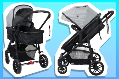 Mother's Choice Haven Basinette 3 in 1 Stroller, 0-4.5 Years