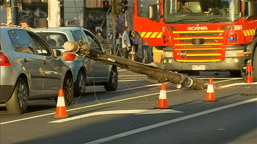 It is believed the driver may have had a medical episode at the wheel. (9NEWS)