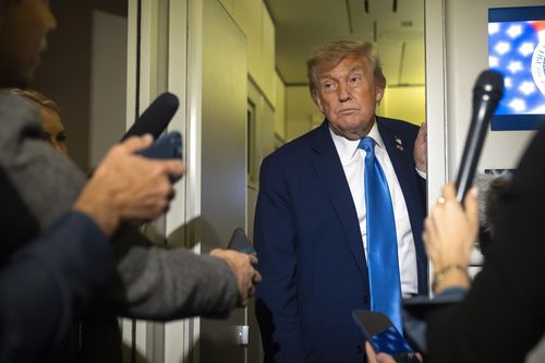 US President Donald Trump 