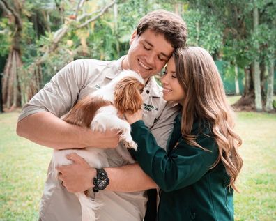 Bindi Irwin and Chandler Powell