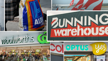 Major Australian brands.