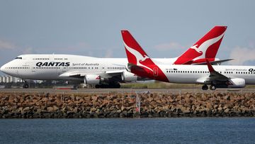 A Qantas employee has been stood down after raising coronavirus fears (file photo).