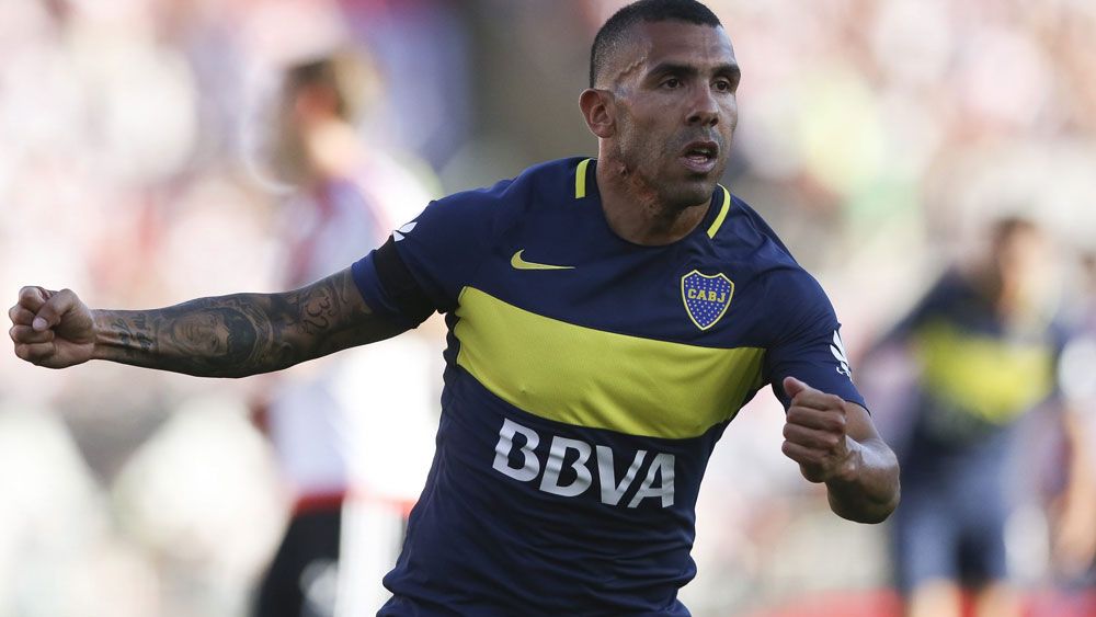 Carlos Tevez has signed the sixth-biggest deal in football history. (AAP)