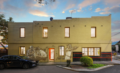 You'll never guess the interiors of this 'pride' home in Sydney's Enmore.