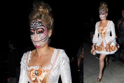 Marie Antoinette-meets-Day Of The Dead for this Sports Illustrated covergirl.<br/><br/>(Image: Splash)