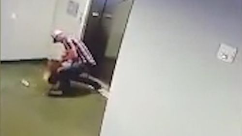 Man saves dog stuck in elevator