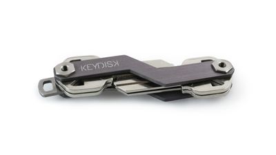 Invest in a Swiss army knife-style key disk to keep jangling masses of metal to a sleek minimum.
