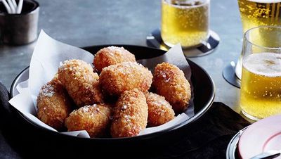 Recipe: <a href="http://kitchen.nine.com.au/2016/05/16/19/57/snapper-and-red-pepper-croquettes" target="_top">Snapper and red pepper croquettes</a>