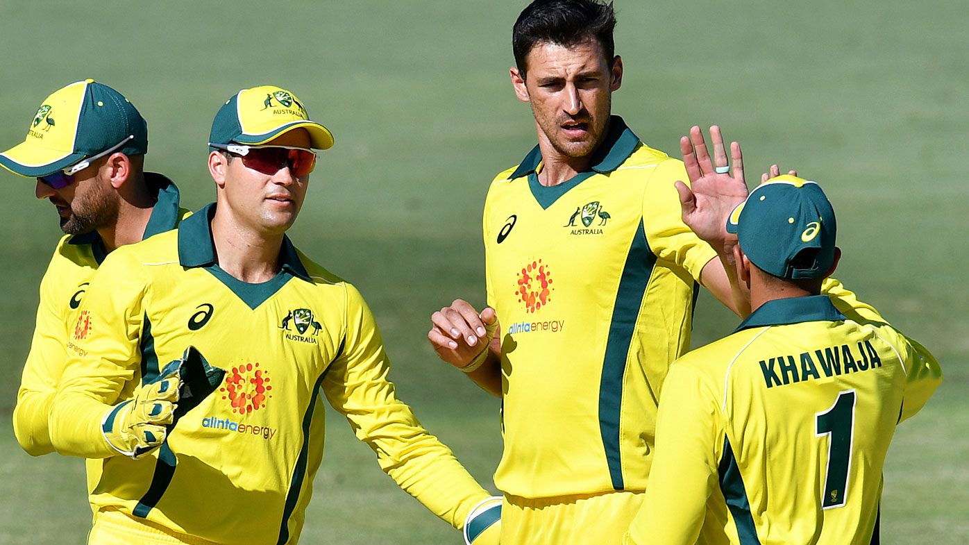 Starc starred with the ball