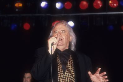 Jay Black of Jay And The Americans performs at Madison Square Garden on May 10, 1998 in New York City. 