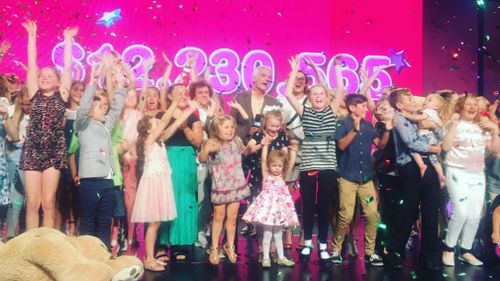 The Channel 9 Telethon raised more than $12 million. 