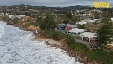 Australia coast beachside erosion cost