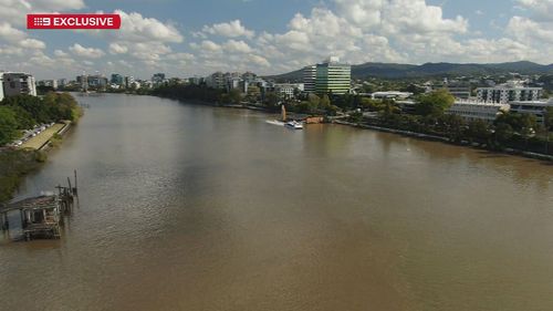 Raw, untreated sewage mixed with storm water is being discharged into the Brisbane River, sometimes up to tens of mega litres a month.