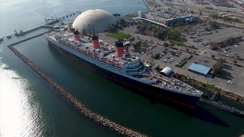 The other must-see attraction: the glorious Queen Mary. (9NEWS)