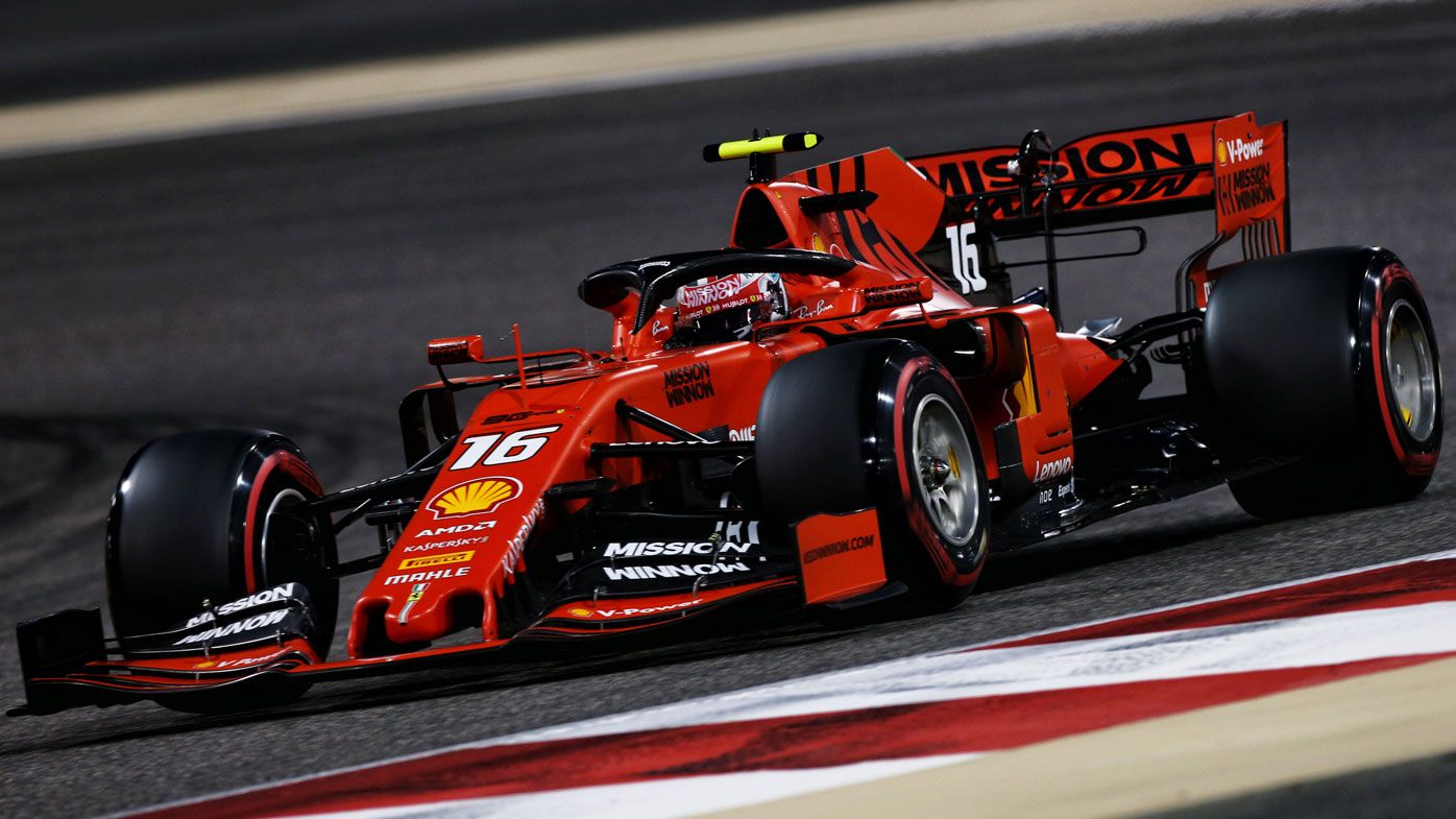 Charles Leclerc takes first F1 pole in Bahrain, Daniel Ricciardo scrapes into 10th