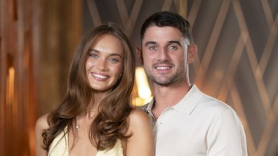 EMBARGO 9:30PM 9/2/2026 MAFS 2026 Dinner Party 1 fashion Brook and Chris