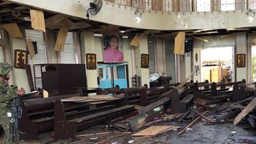At least 20 people have been killed in a church bombing in the Philippines.