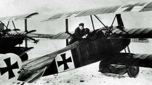 The Red Baron's Fokker DR-1 triplane was a lethal killing machine. (AP).