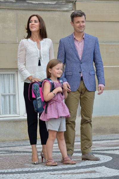 Princess Isabella starts big school, August 2013