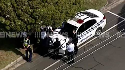 Emergency services have arrived at the scene. (9NEWS)