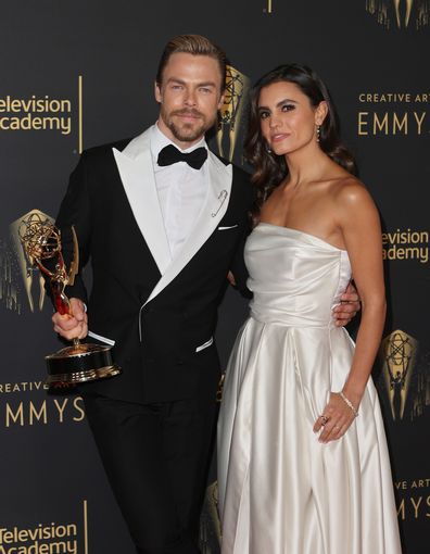 Derek Hough and new wife Hayley Erbert