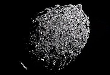 Which spacecraft did NASA crash into an asteroid in 2022?