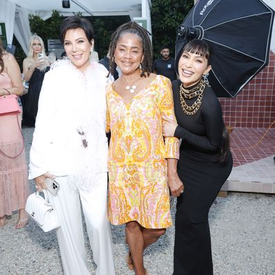 Kris Jenner, Doria Ragland and Kim Kardashian at the This Is About Humanity event in LA. (Photo by Stefanie Keenan/Getty Images for This Is About Humanity)