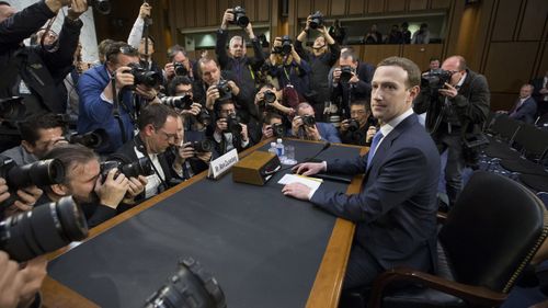 Facebook chief Mark Zuckerberg admitted Facebook "didn't do enough" on privacy. (AAP)