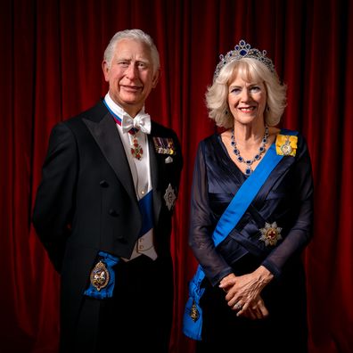 Madame Tussauds London unveils new figure of soon-to-be Queen Camilla, which will join King Charles III in the new The Royal Palace experience from Friday 28th April, as the attraction prepares to celebrate its eighth coronation.