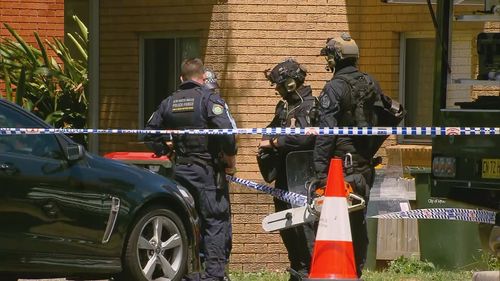 Police officer injured Gladesville