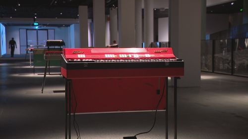 Sydney's Powerhouse Museum keyboard exhibition.