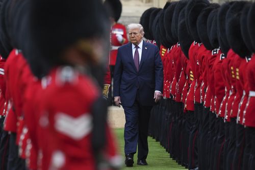 US President Donald Trump 