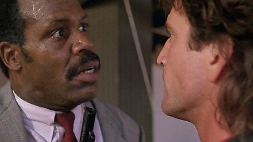 Roger Murtaugh discovers Martin Riggs really is crazy.