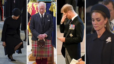 In pictures: Royal family gathers to mourn their beloved leader of 70 years