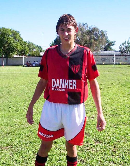 This 2005 photo courtesy of Diario El Littoral de Santa Fe shows Argentine soccer player Emiliano Sala at his Club Atletico Social San Martin in Progreso, Santa Fe, Argentina.