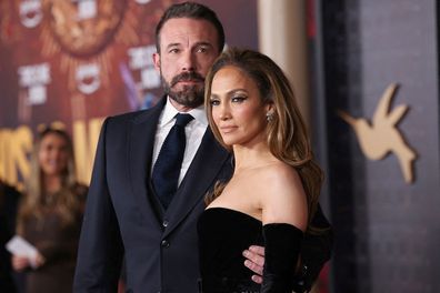 Ben Affleck and Jennifer Lopez attend a premiere for the film "This Is Me... Now: A Love Story" in Los Angeles in February. **This image is for use with this specific article only** 
