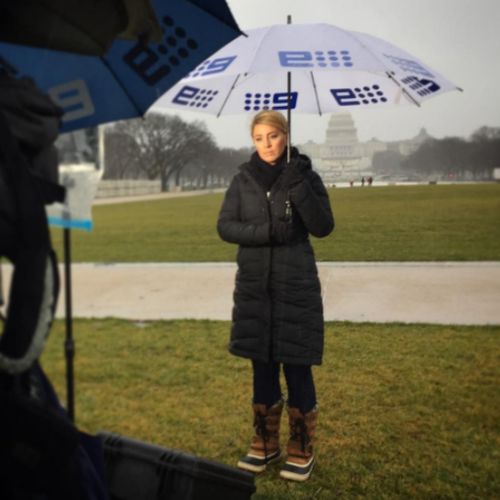 Laura Turner worked as 9NEWS' US correspondent earlier this year. 